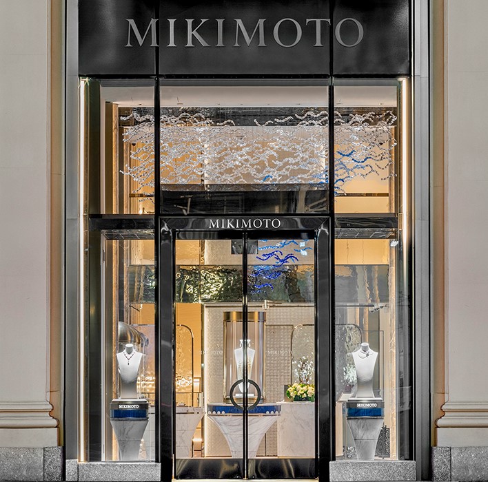MIKIMOTO坐落于纽约市中心第五大道的旗舰店焕新开业！