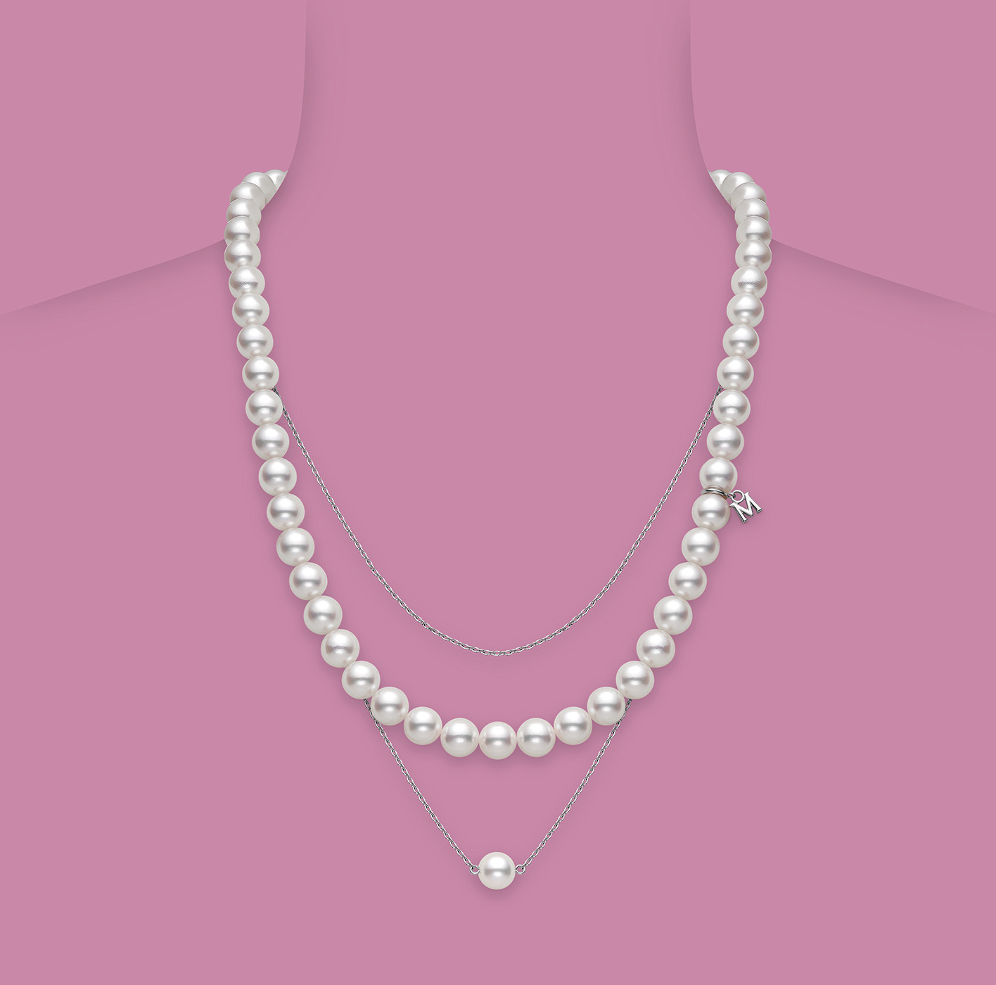 MIKIMOTO携手全球代言人迪丽热巴推出限量合作款珍珠项链
